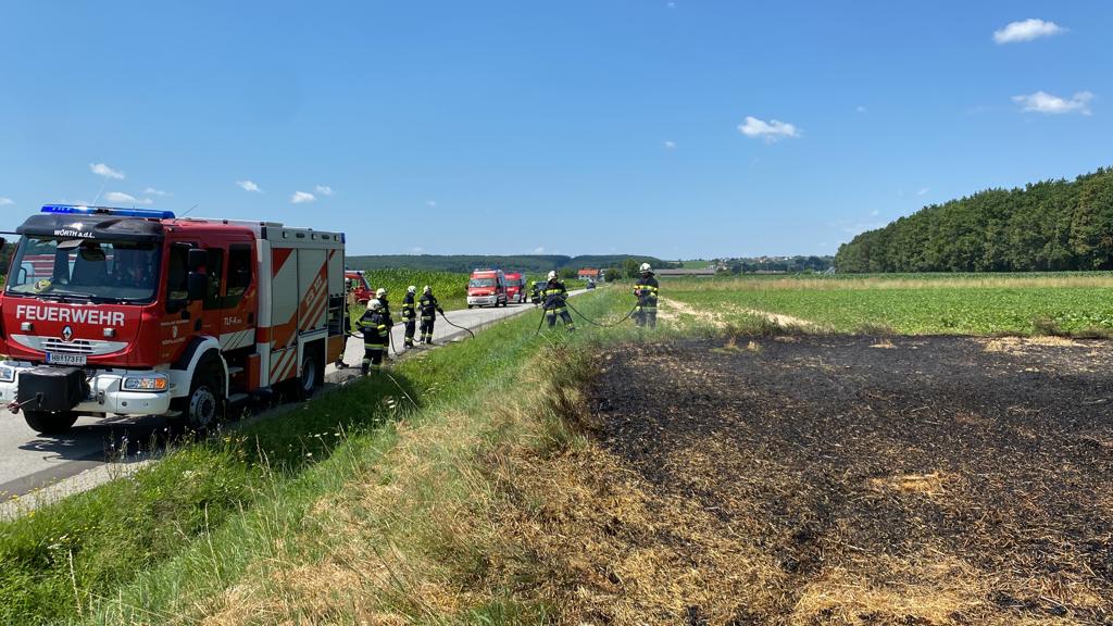 Sirenenalarm – B09 Wald, Heckenbrand 16.07.2023